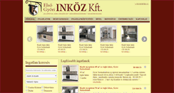 Desktop Screenshot of inkoz.hu